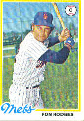 1978 Topps Baseball Cards      653     Ron Hodges DP